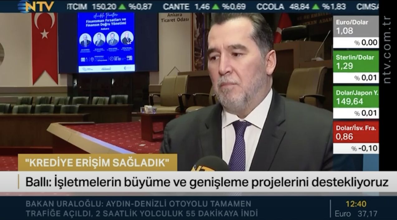 FKB Yönetim Kurulu Başkanı Sn. Ali Emre Ballı'nın Anadolu Panelleri NTV Röportajı